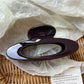 Beau - Oval Shaped Openwork Hair Claw Clip