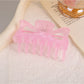 Beau - Jelly Color Transparent Claw Clip