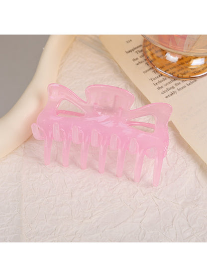 Beau - Jelly Color Transparent Claw Clip