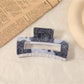 Beau - Elegant Rose Motif Claw Clip