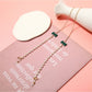 Velra - Bow Accented Beaded Eyeglass Strap