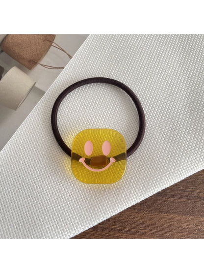 Gifty - Stylish Smiley Face Hair Tie