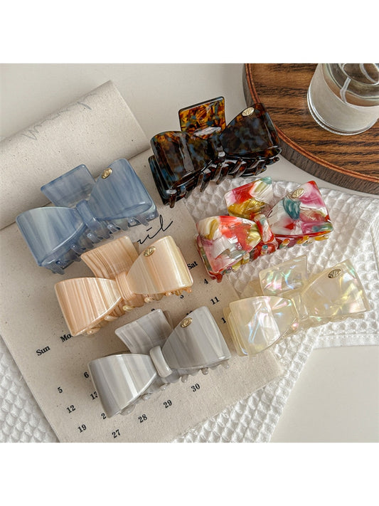 Beau - Butterfly Bow Acetate Hair Claw Clip