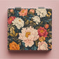 Mirroray - Retro Folding Flower Pattern Makeup Mirror