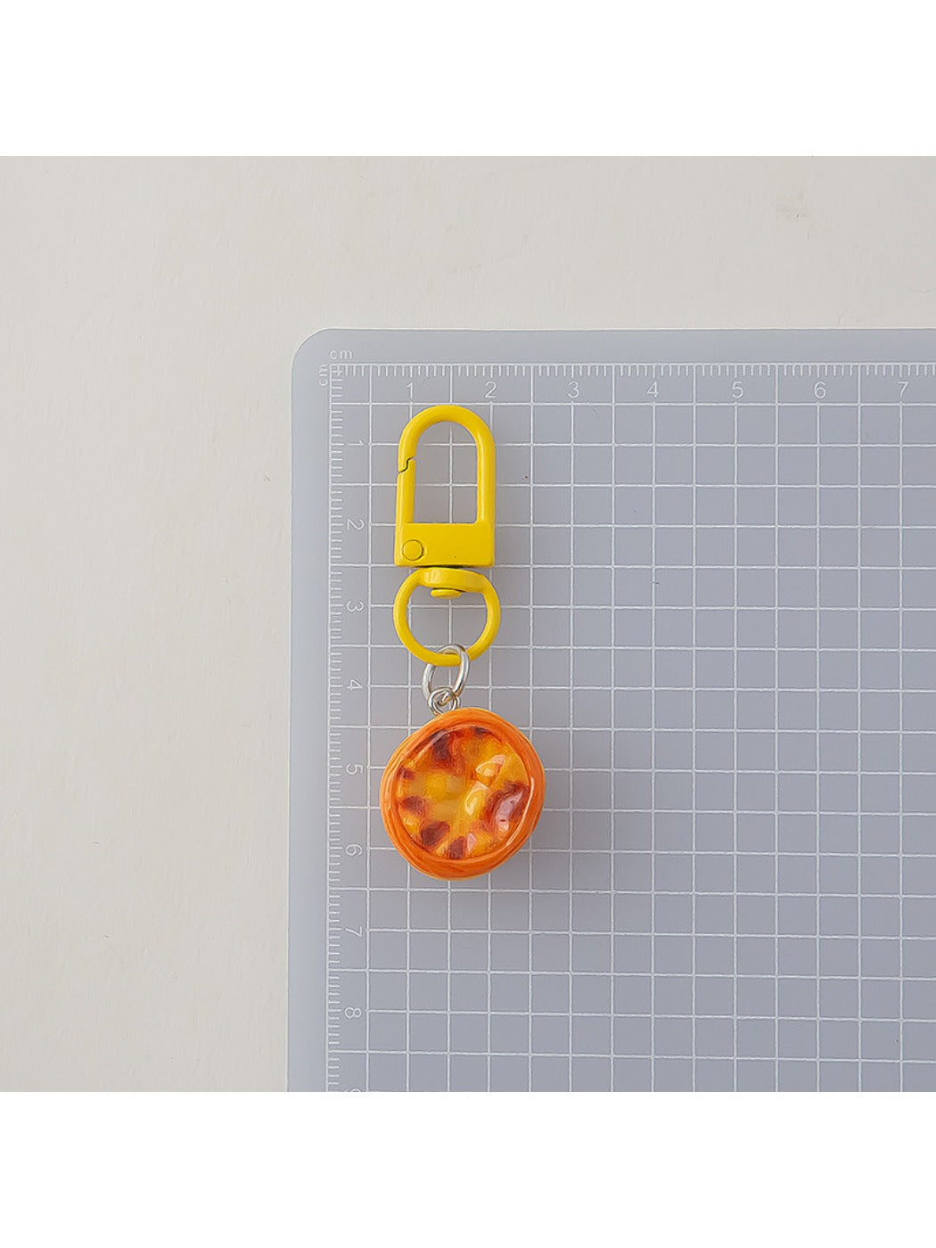 Keypus - Cute Egg Tart Keychain