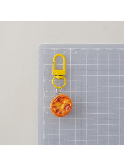 Keypus - Cute Egg Tart Keychain