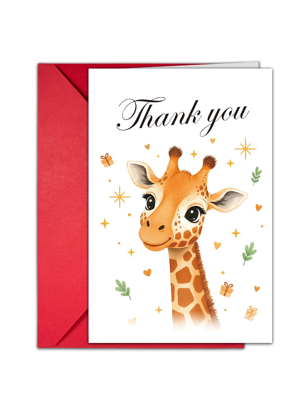 Carduria - Sweet Animal Pattern Greeting Card