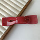 Beau - Minimalist Bow Shaped Hair Claw Clip