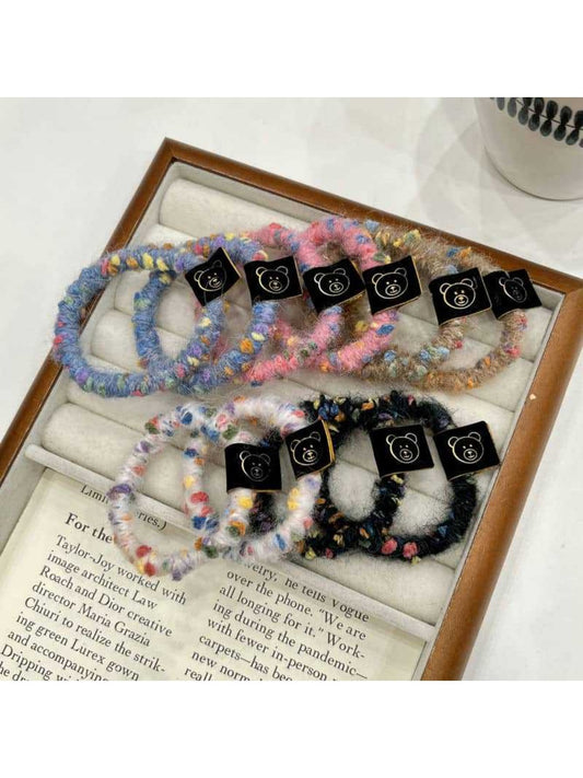Gifty - Cute bear colorful hair tie