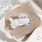 Beau - Glossy Acrylic Animal Design Hair Claw Clip