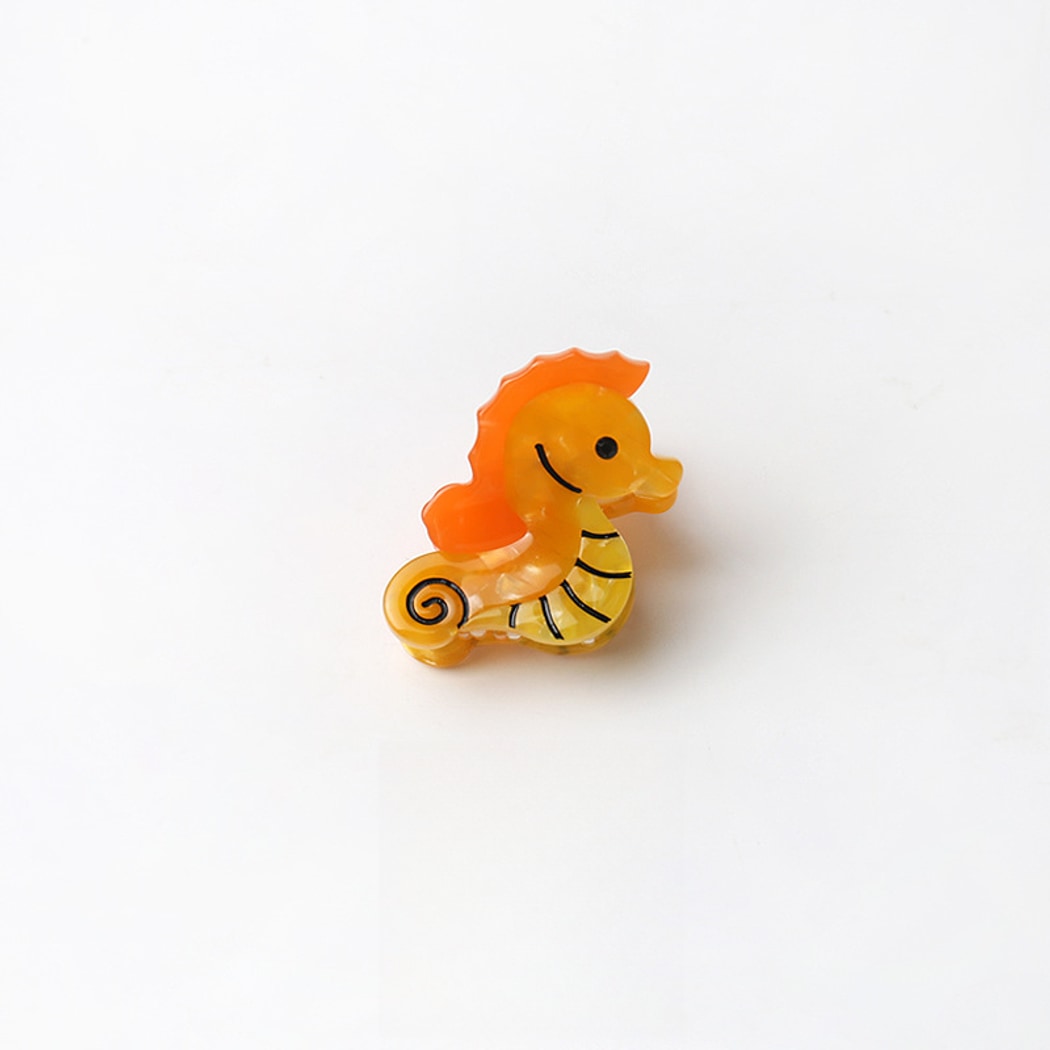 Beau - Sea Animal Acetate Board Hair Claw Clip