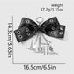 Keypus - Grommet Bow Faux Leather Bag Charm Keychain