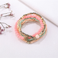 Lovra - Square Beaded Bohemian Multilayer Bracelet