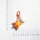 Keypus - Fun Solid Color Starfish Design Keychain