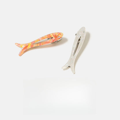 Beau - Fish Shape Acetate Side Barrette