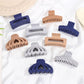 Beau - Matte Plastic Geometric Everyday Hair Claw Clip