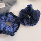 Gifty - Retro Plaid Pleated Hair Loop