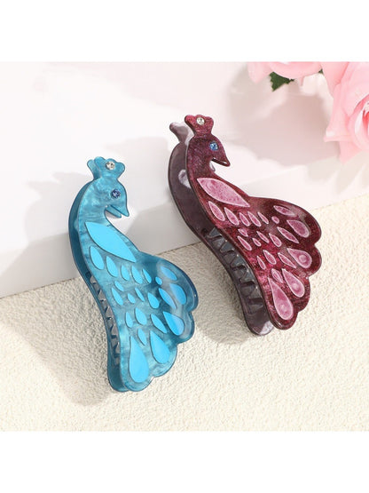 Beau - Peacock Shaped Hair Clip