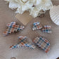 Beau - Delicate Plaid Hair Clip