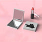 Mirroray - Whimsical Cat Themed Square Compact Mirror