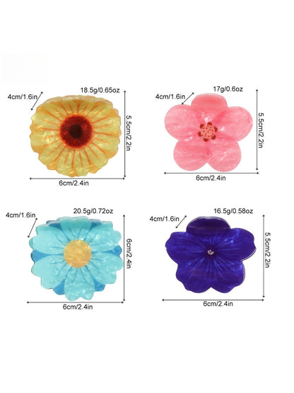 Beau - Cute Flower Hair Clips