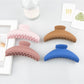 Beau - Minimalist Solid Color Half Circle Claw Clip