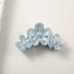 Beau - Marbled Three Flower Petal Claw Hair Clip