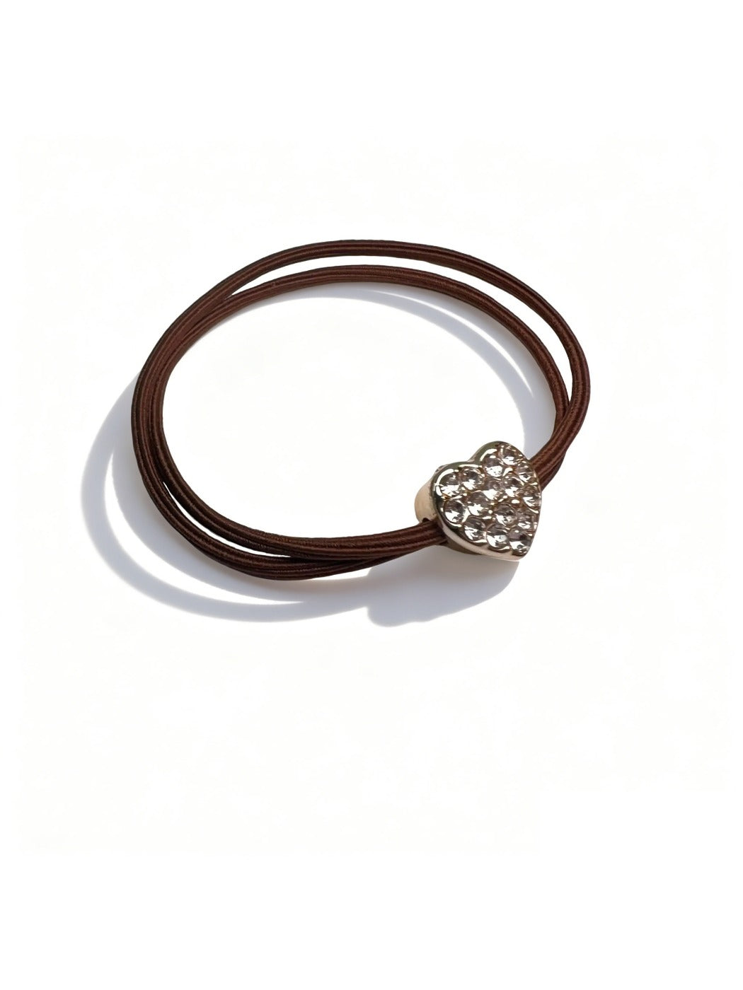 Gifty - Shiny Heart-Shaped Hair Tie