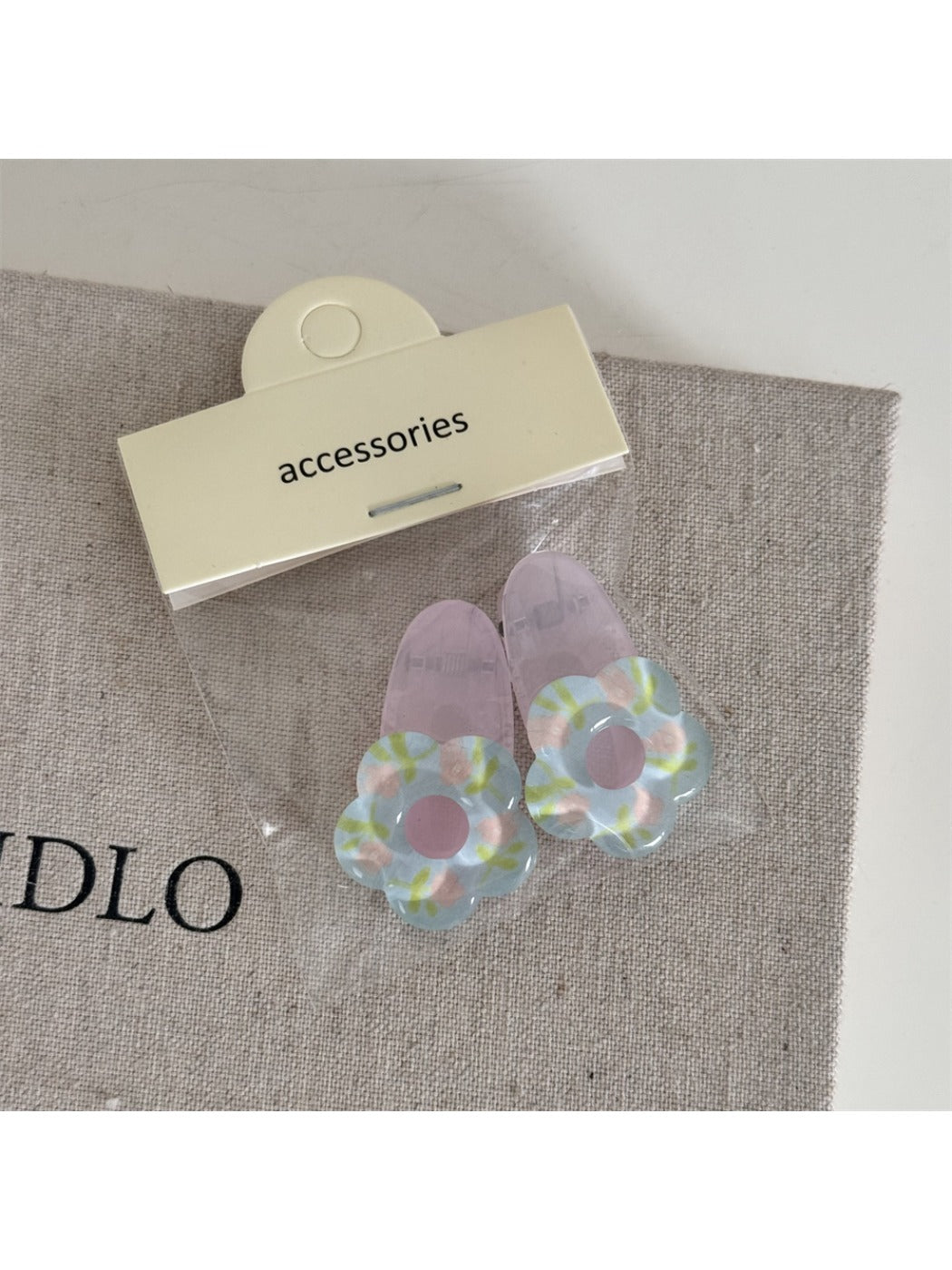Beau - Adorable Flower Hair Clip Set
