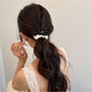 Gifty - Polka Dot Bow Polyester Scrunchie Hair Tie