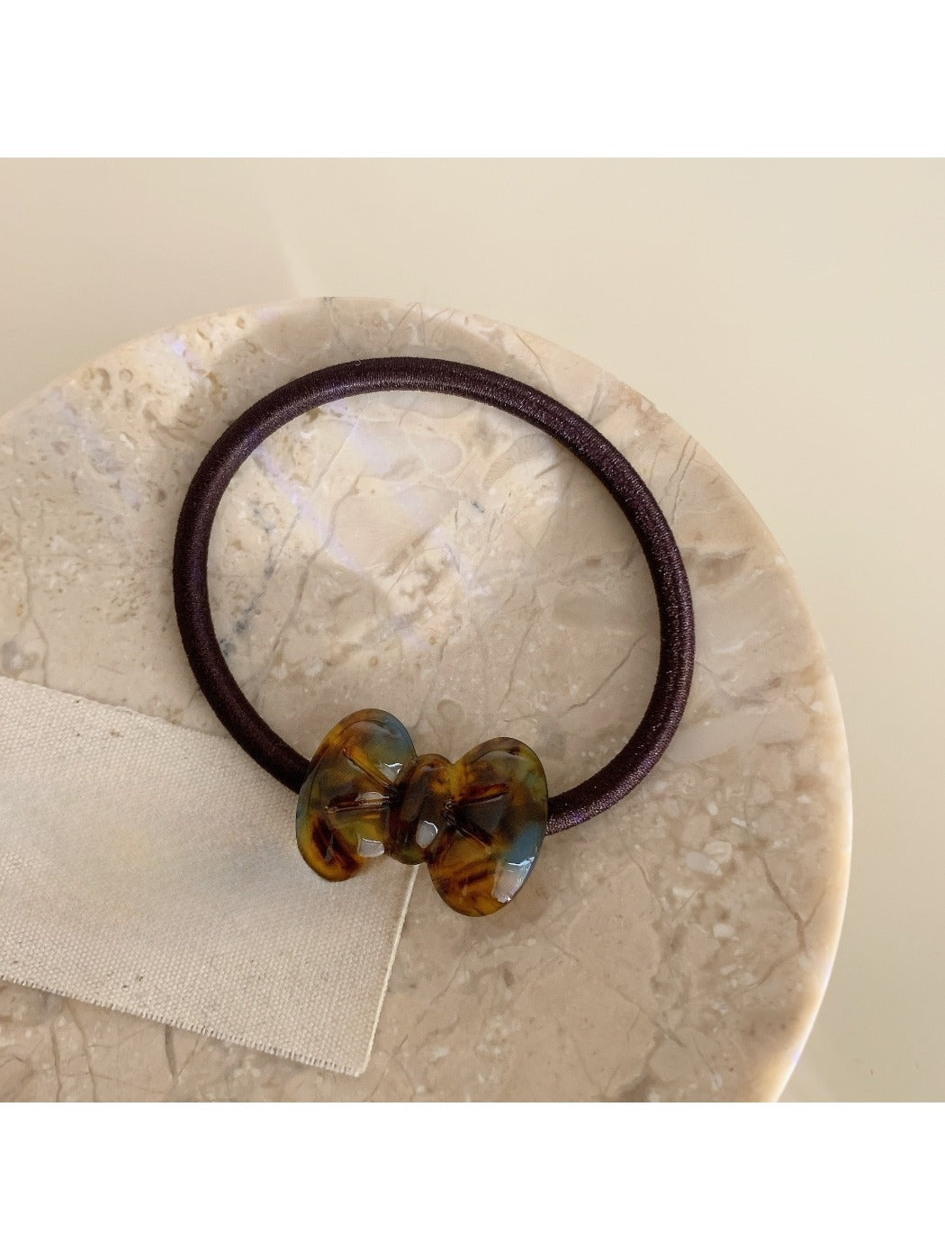 Gifty - Beautiful Bow Shaped Acetate Hair Tie