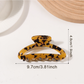 Beau - Color Spliced Openwork Hair Claw Clip