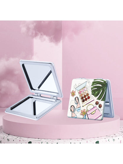 Mirroray - Cartoon Style Print Makeup Mirror