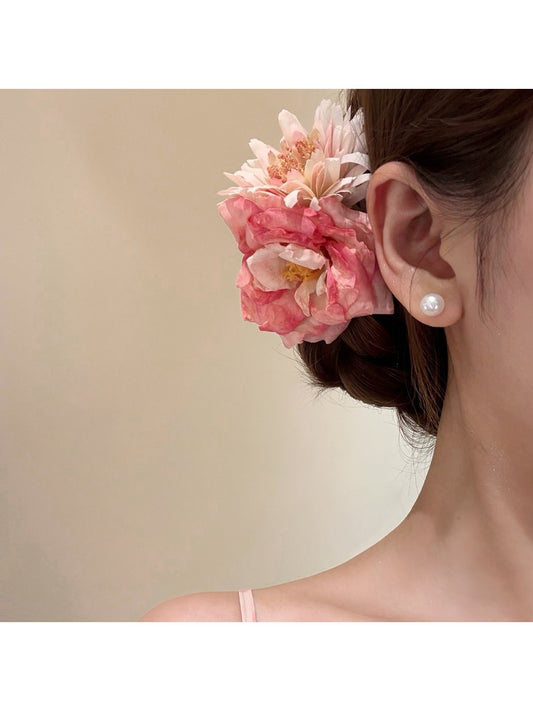 Beau - Bohemian Style Rose Blossom Hair Clip