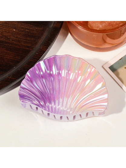 Beau - Colorful Shell Shaped Hair Claw Clip