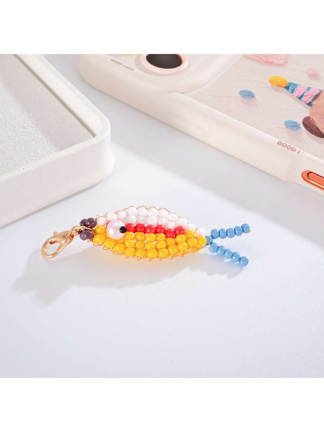 Keypus - Small Colorful Fish Keychain Bag Decor