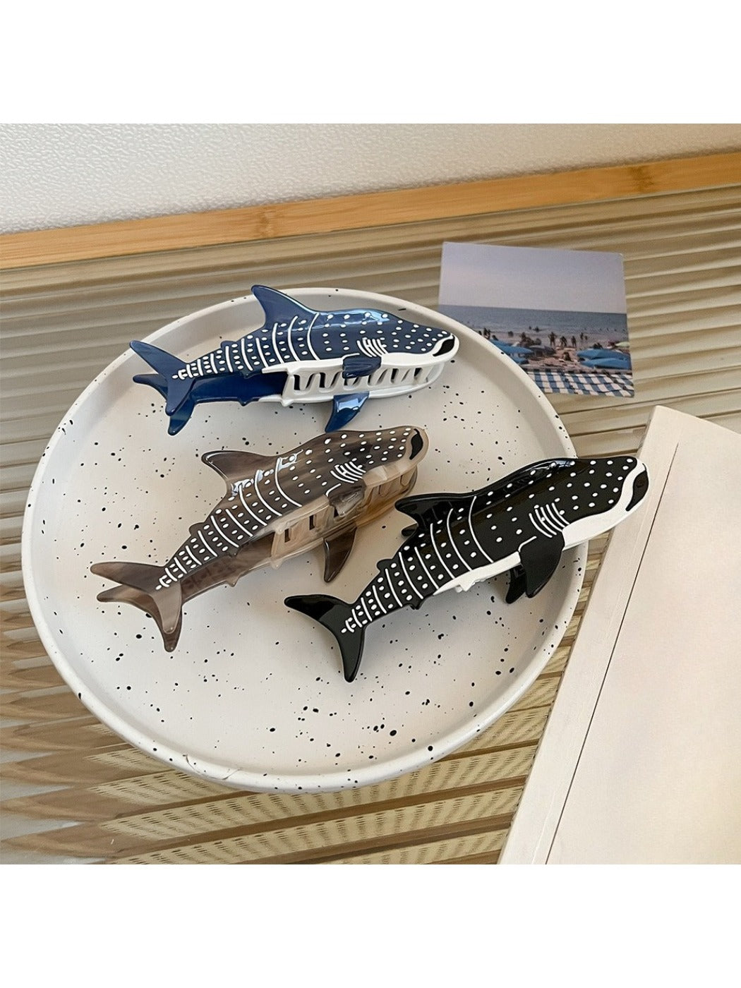 Beau - Shark & Whale Hair Clips