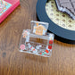 Beau - Christmas Theme Print Openwork Claw Clip