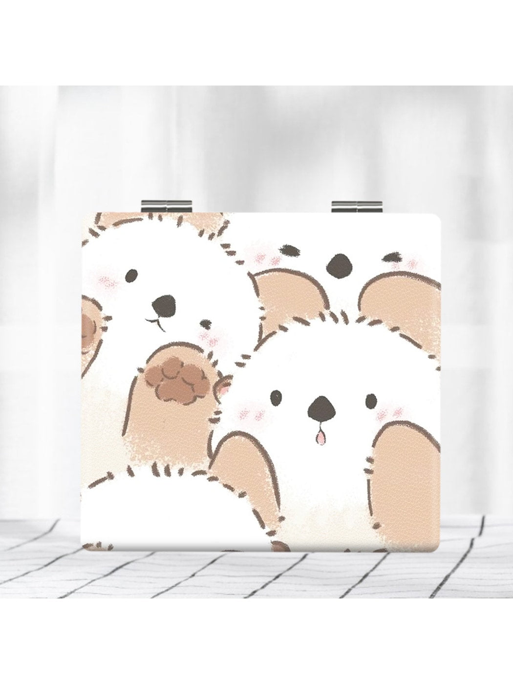 Mirroray - Cartoon Pet Print Foldable Compact Mirror