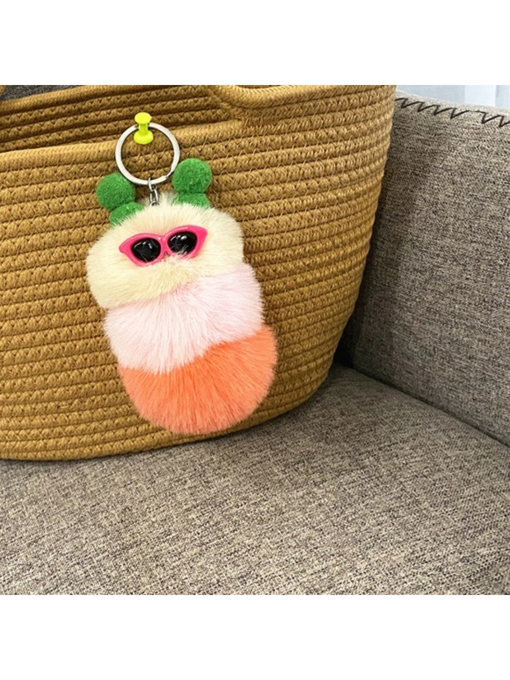 Keypus - Cute Creative Caterpillar Keychain