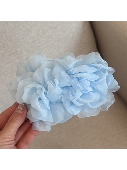 Beau - Elegant Rose Shaped Banana Clip