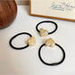 Gifty - Minimalist Heart Charm Hair Tie
