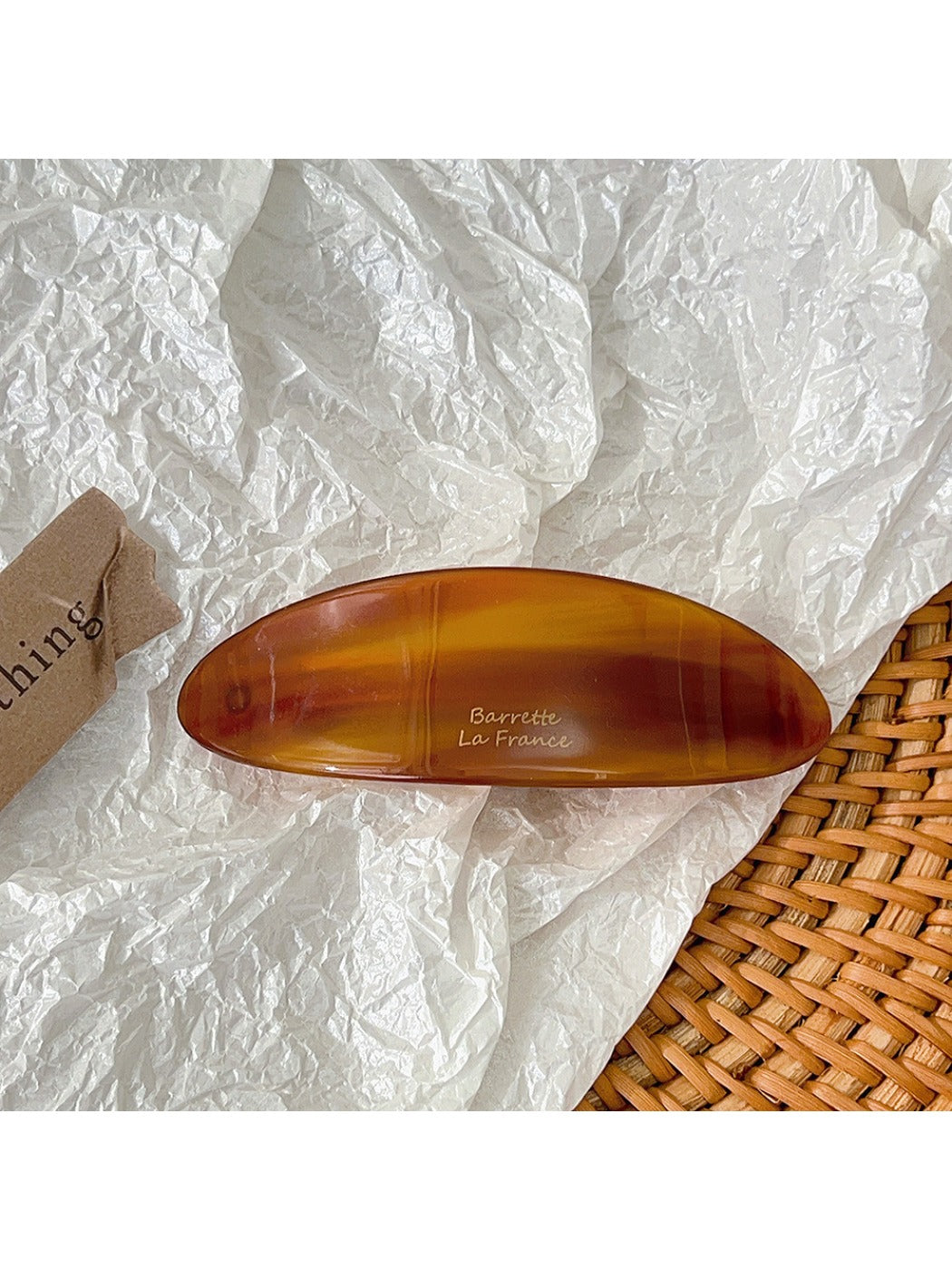 Beau - Elegant Oval Hair Clip