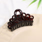 Beau - Glossy Floral Petal Design Hair Claw Clip