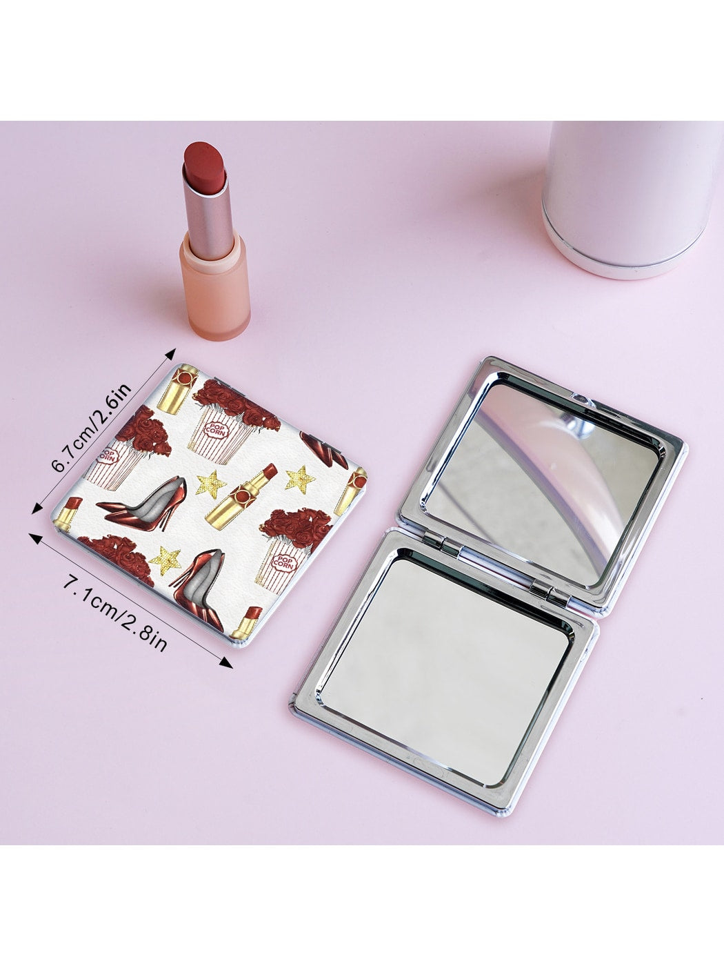 Mirroray - Fashion Themed Folding Makeup Mirror