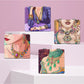 Mirroray - Portrait Print Foldable Makeup Mirror