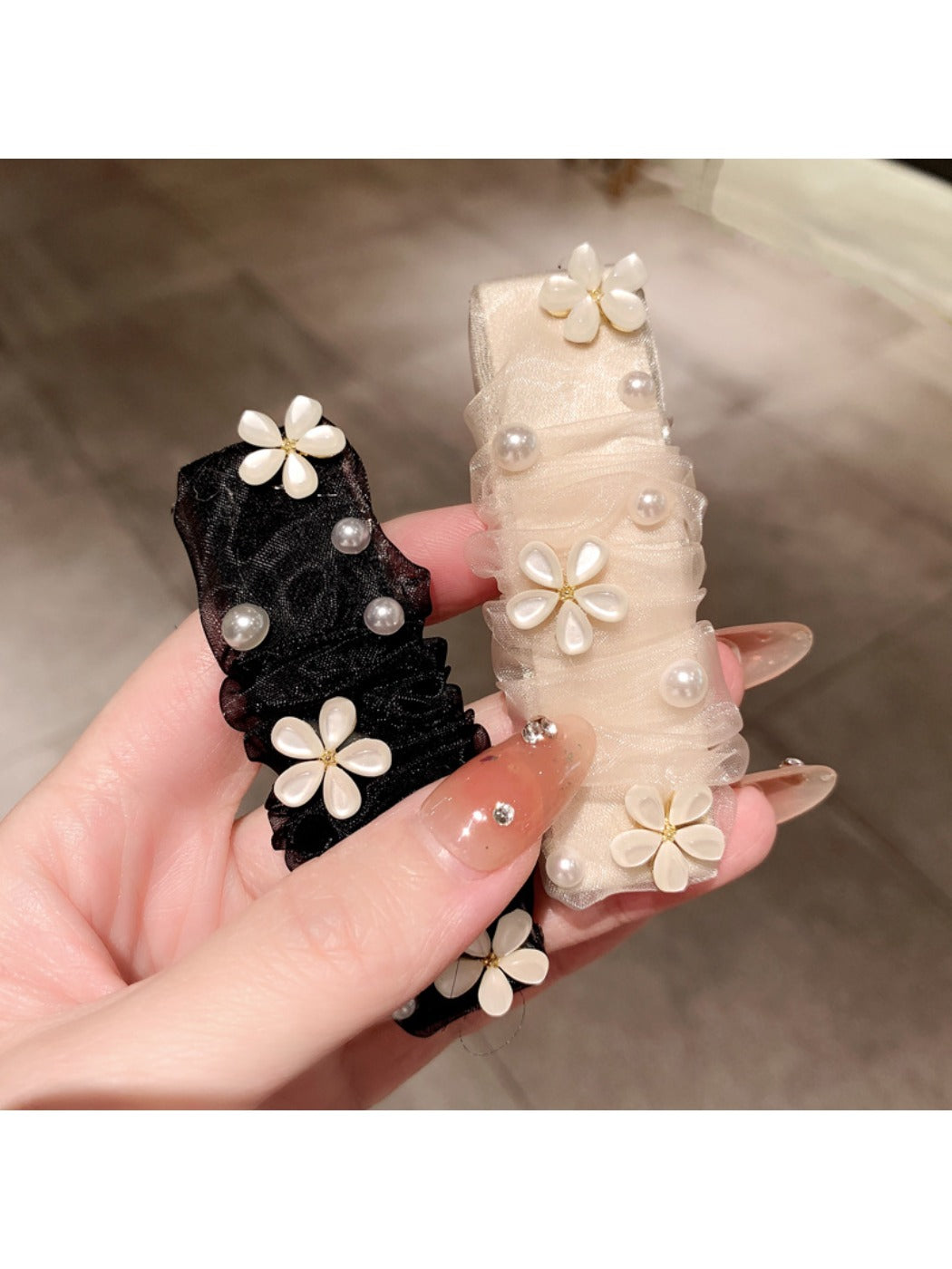 Beau - Ethereal Pleated Hair Clip