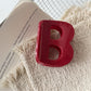 Beau - Minimalist B Shaped Hair Claw Clip