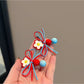 Beau - Color-Blocked Floral Hair Clip