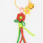 Keypus - Carrot Flower-Shaped Keychain